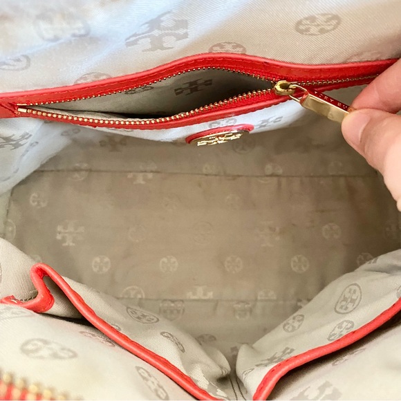 Tory Burch Robinson Dome Satchel - Picture 10 of 12